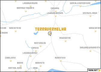 map of Terra Vermelha