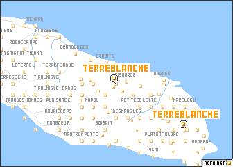 map of Terre Blanche