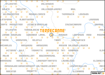 map of Terre Canne