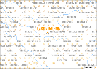 map of Terre Igname