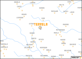 map of Terrela