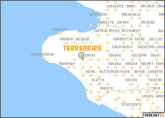 map of Terre Noire