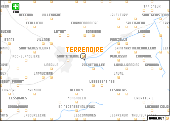 map of Terrenoire