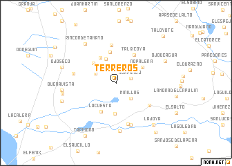 map of Terreros