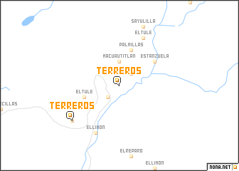 map of Terreros