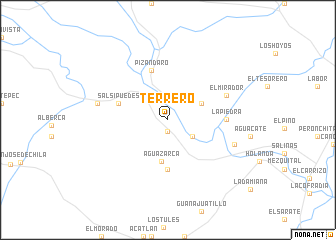 map of Terrero