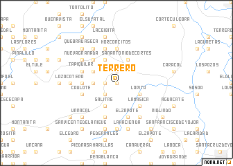 map of Terrero