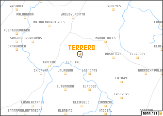 map of Terrero