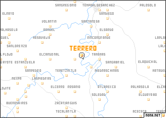 map of Terrero