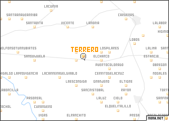 map of Terrero