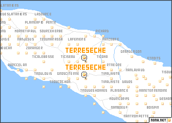 map of Terre Sèche