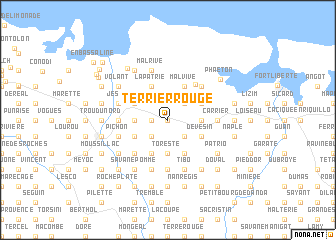 map of Terrier Rouge