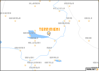 map of Terriniemi