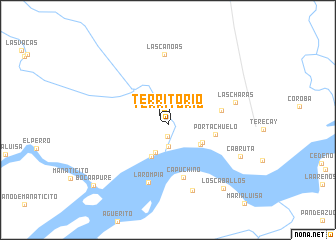 map of Territorio
