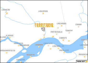 map of Territorio