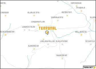 map of Terronal