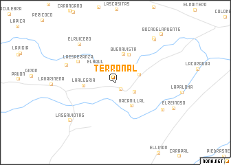 map of Terronal