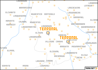 map of Terronal