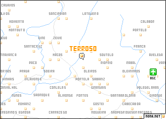 map of Terroso