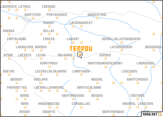 map of Terrou