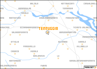 map of Terruggia