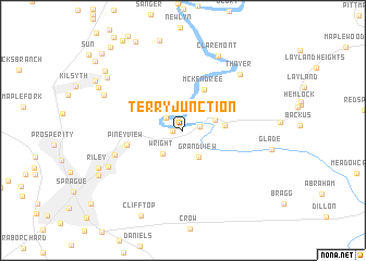 map of Terry Junction