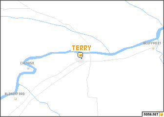 map of Terry