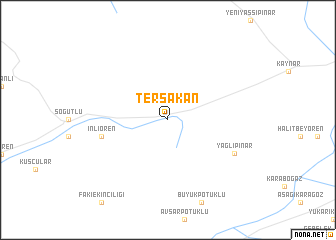 map of Tersakan