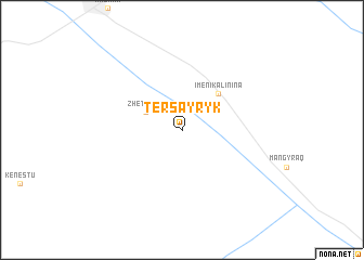 map of Tersayryk