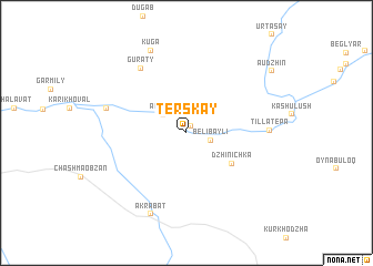 map of Terskay