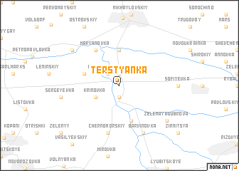 map of Terstyanka