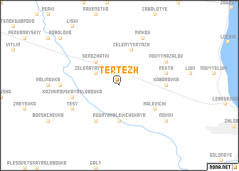 map of Tertezh