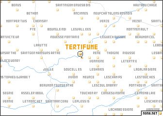 map of Tertifume