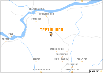 map of Tertuliano