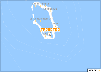map of Teruatap
