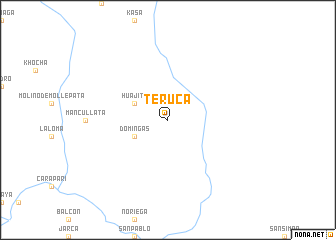 map of Teruca