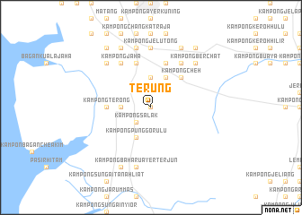 map of Terung