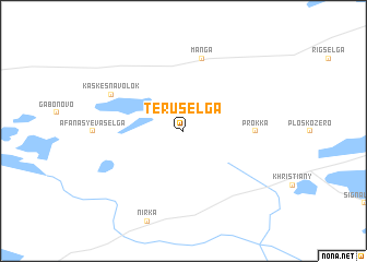 map of Teru-Sel\