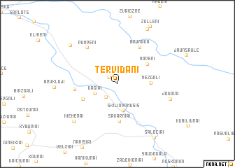 map of Tervidāni