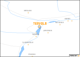 map of Tervola