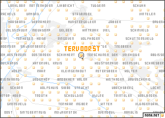 map of Tervoorst