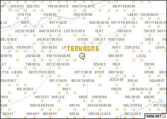 map of Terwagne