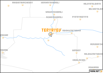 map of Teryayev