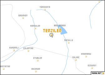 map of Terziler