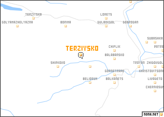 map of Terziysko