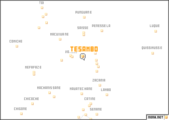 map of Tesambo