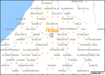 map of Tesgui