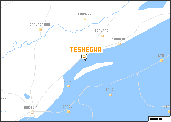 map of Teshegwa