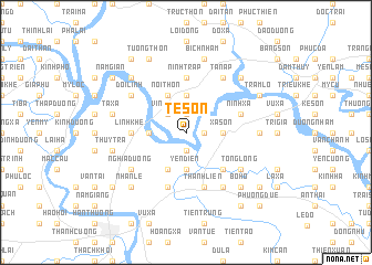 map of Tế Sơn