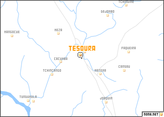 map of Tesoura